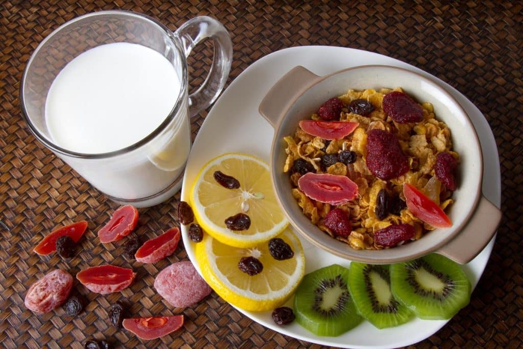 petit dejeuner prise de masse